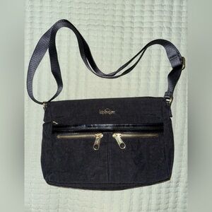 Kipling double pocket adjustable straps bag EUC
